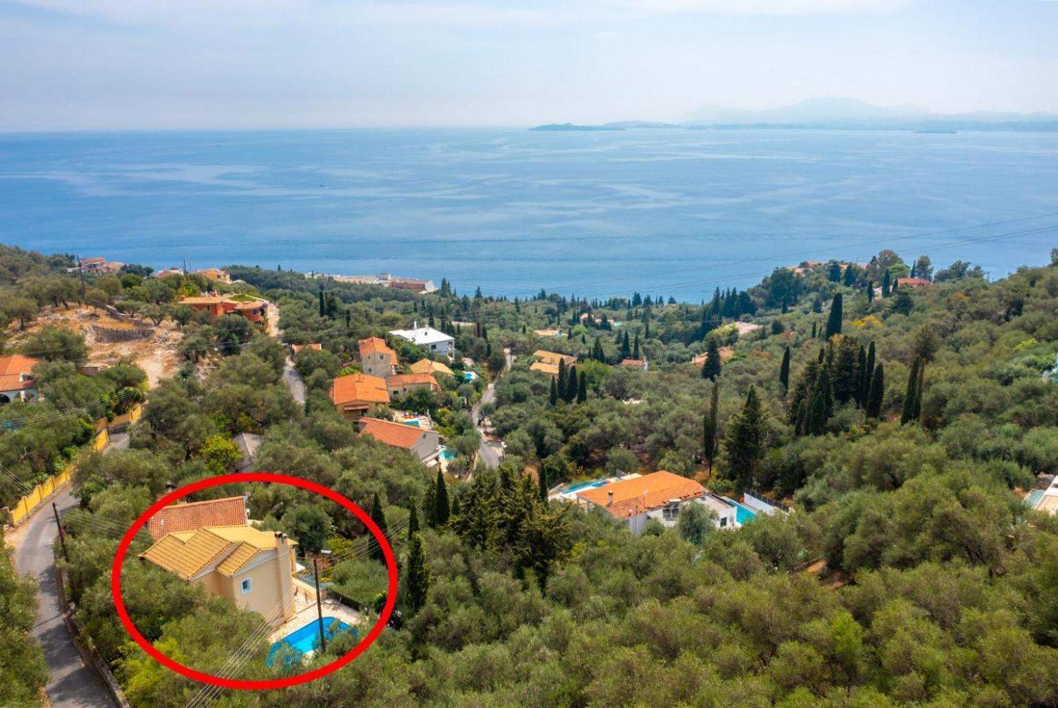 Villa Evie Nisaki  Екстер'єр фото
